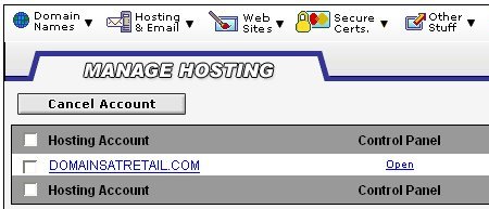 Hosting Site List