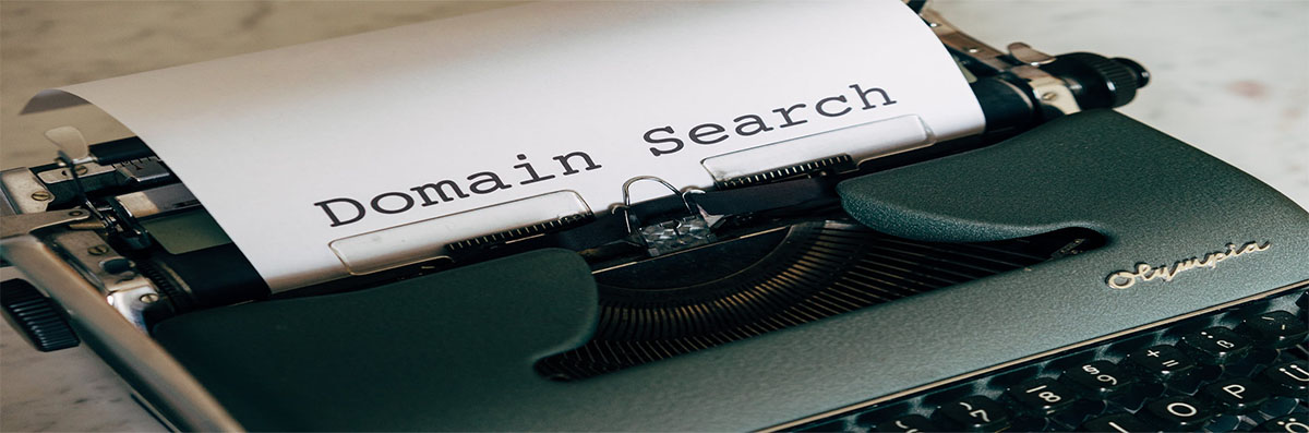 domain search on typewriter